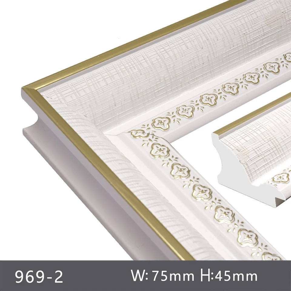 Decorative PS Frame Moulding For Wall And Ceiling factory