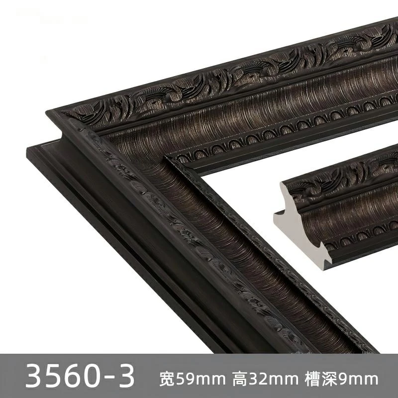 Lightweight Decorative PS Frame Mouldings factory