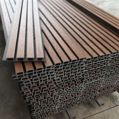 Premium Outdoor WPC Wall Panels with Natural Wood Finish