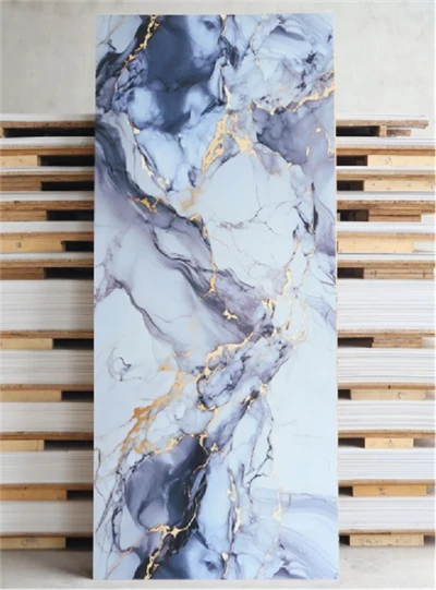 Modern High Glossy PVC Marble Wall Panel