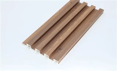 Waterproof Fluted WPC Wall Panel For Interior Wall Decoration high quality