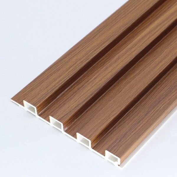 Waterproof Fluted WPC Wall Panel For Interior Wall Decoration factory